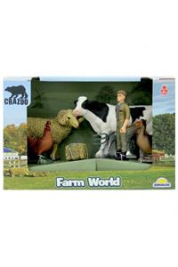 Sunman Farm World Çiftlik Hayvanları Küçük Oyun Seti