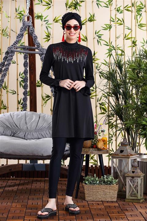 Moodbasic Sandra  Swimwear Siyah