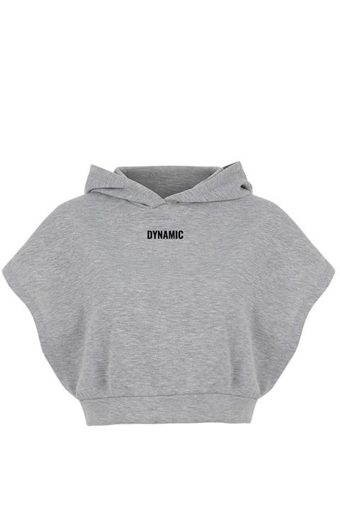 Nocturne Kapüşonlu Crop Sweatshirt