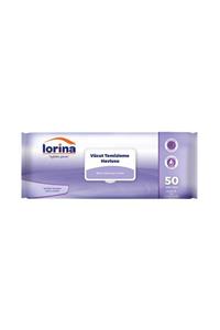 LORİNA Vücut Temizleme Havlusu 50'li