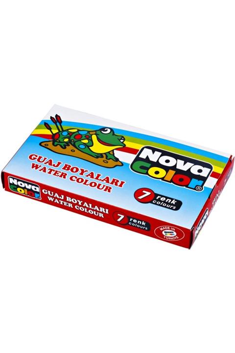Nova Color Tüp Guaj Boya 7 Renk Nc-101