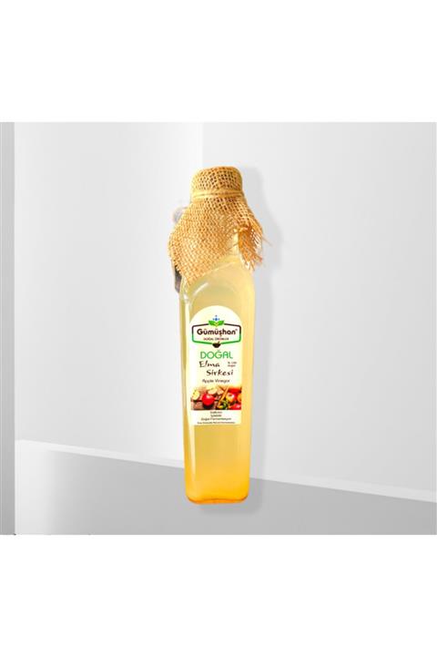GÜMÜŞHAN Katkısız Ev Yapımı Doğal Fermantasyon Elma Sirkesi Analı 500ml Elma Sirkesi