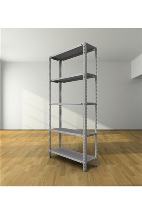 UZMAN GRUP RAF SİSTEMLERİ Raf Çelik Raf4 Raflı 2 m 31 X 75 Çelik Raf Depo Rafı