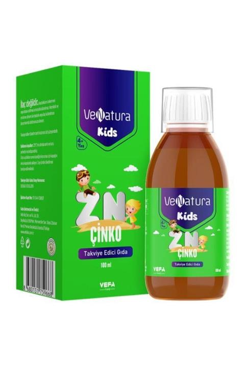 VeNatura Kids Zn Çinko Şurup 100 ml