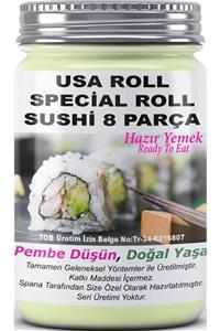 SPANA Ev Yapımı Katkısız Usa Roll Special Roll Sushi 8 Parça  330gr