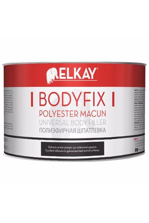 Elkay Polyester Çelik Macun + Sertleştirici Dolgu Macunu 500 gr