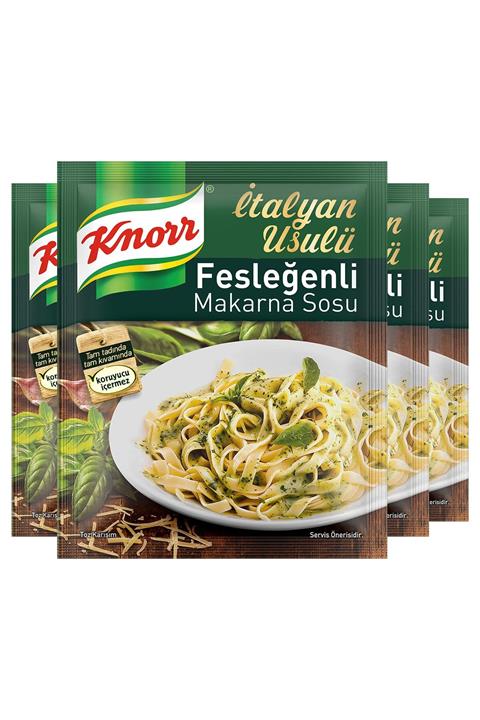 Knorr Fesleğenli Makarna Sosu 50g X 4 Adet