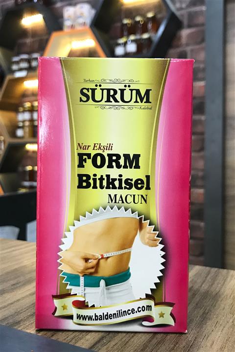 Turhan Sürüm Nar Ekşili Bitkisel Form Macunu