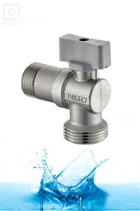 QNİAY Mini Ekonomik Küresel Çamaşır Makinesi Musluğu Döküm 1/2