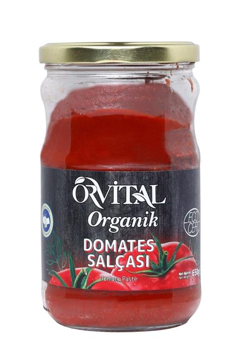 Orvital Organik Domates Salçası 650 Gr