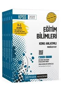 Pegem Akademi Yayıncılık Pegem 2022 Kpss Eğitim Bilimleri Konu Anlatımlı Modüler Set Pegem Akademi Yayınları