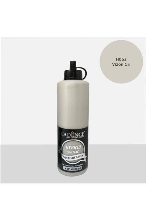 Cadence H-063 Vizon Gri 500 Ml Multısurface Hybrıd Akr.