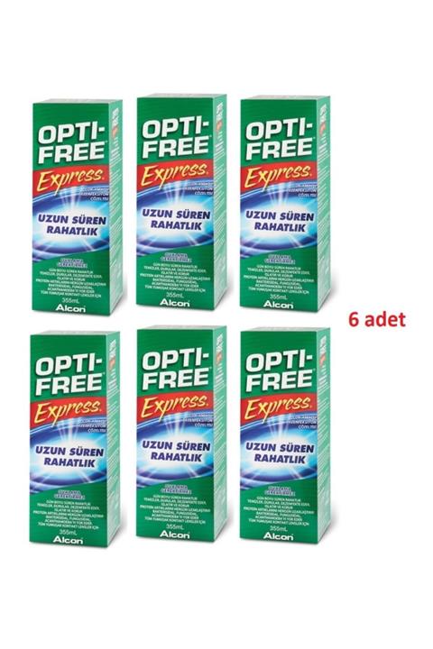 OptiFree Optı Free Exspress Lens Solüsyonu 6 Adet 355 Ml