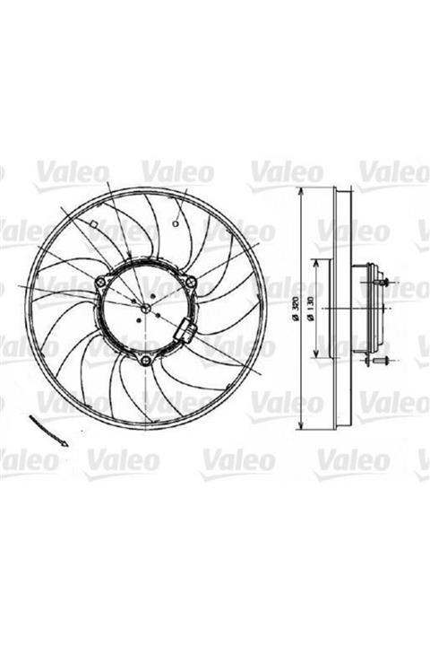 ÖZGÜÇYEDEK Fan Motoru Sol Crafter Sprınter 06