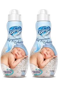 Bingo Soft Yumuşatıcı Konsantre 1440ml (2 Li Set) Kuzumun Kokusu Mavi (hipoalerjenik)