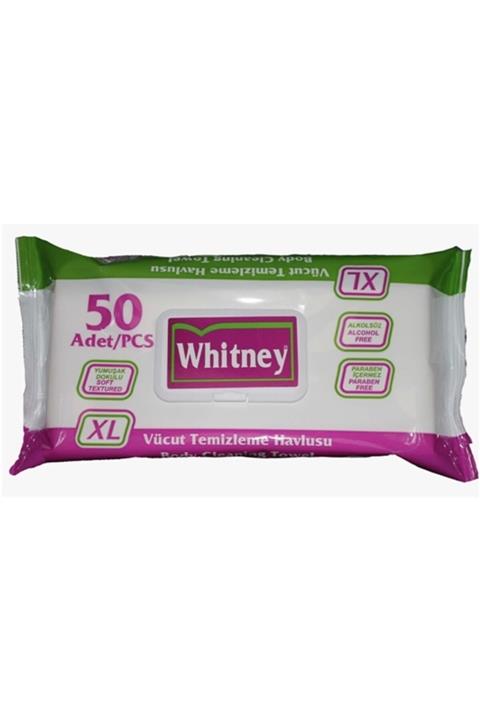 Whitney Vücut Temizleme Havlusu 50li