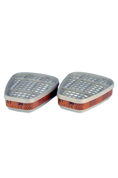 3M 6051 A1 Organik Gaz / Buhar Filtresi Paket Içi 8adet