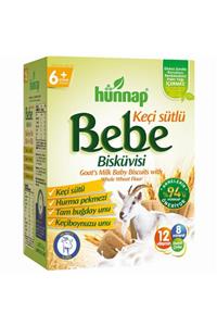 Hünnap 2 Adet 400 gram Keçi Sütlü Bebe Bisküvisi