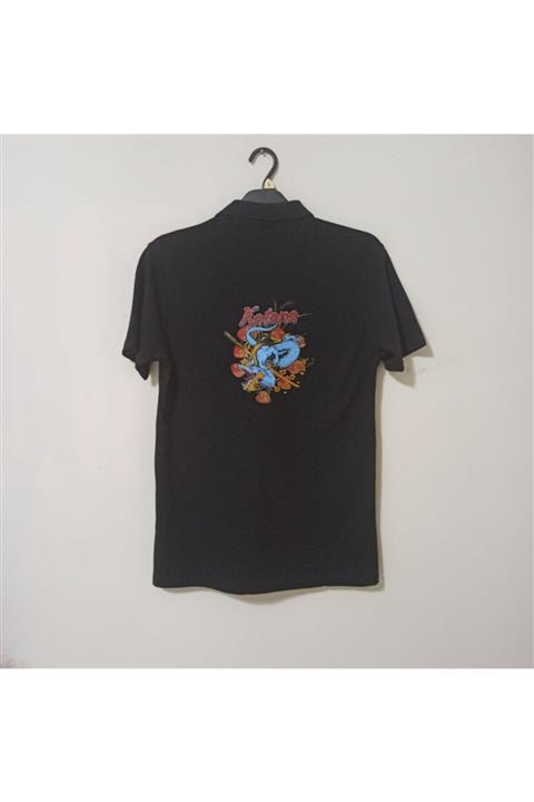 özgür makina Polo Yaka Baskılı Tshirt