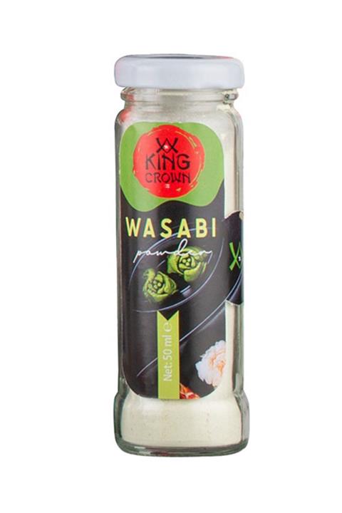 King Crown Wasabi Toz Cam Şişe 50 Gr