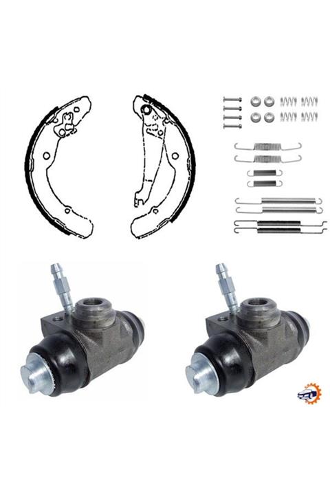 DELPHİ Fren Pabuç Kiti Arka Seat Inca - Skoda Octavıa - Vw Caddy 02-97 12-07 Delphı Kp944