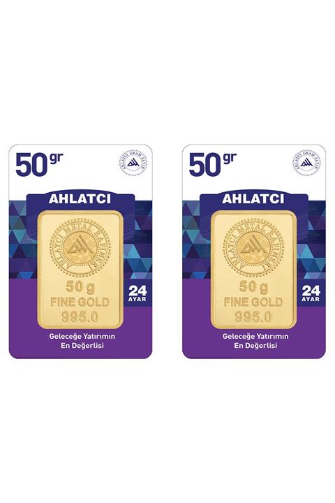 Ahlatcı 24 Ayar-100 Gram Külçe Altın