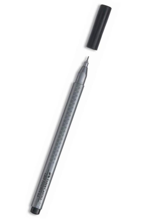 Faber Castell Grip Finepen 0.4 Mm Siyah Tekli