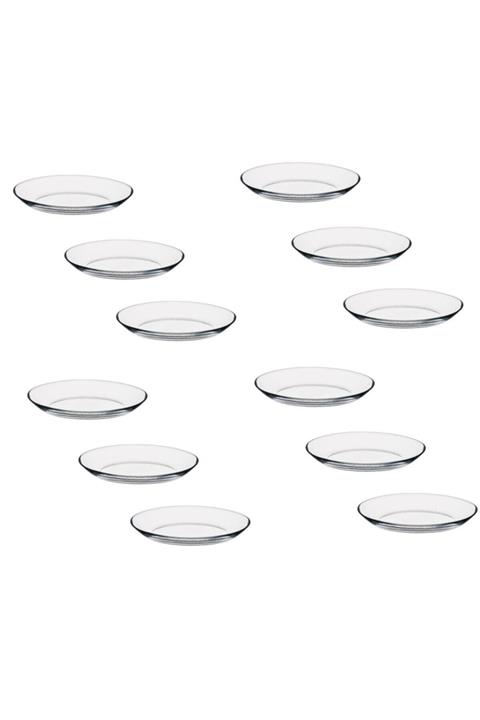 Paşabahçe Invitation 12 Li Mini Kayık Tabak - Kahvaltılık Çerezlik 17x13cm.