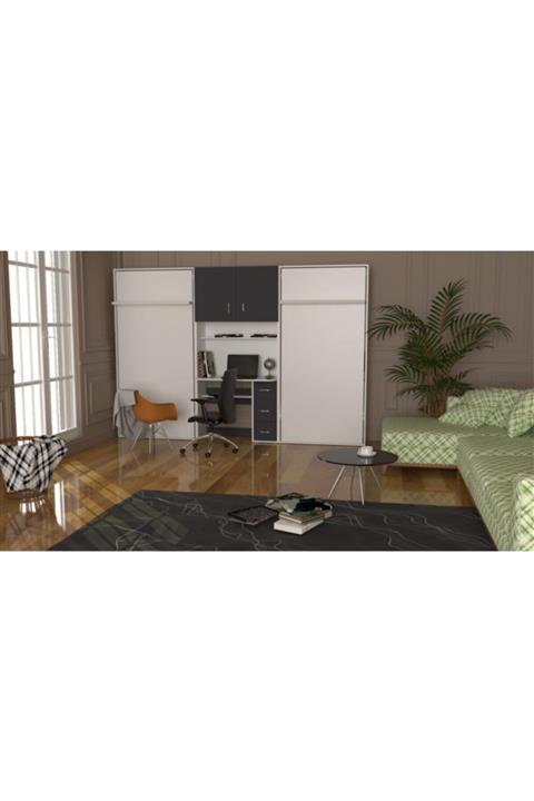 Araf Mobilya Bolero Ikili Katlanır Duvar Yatağı