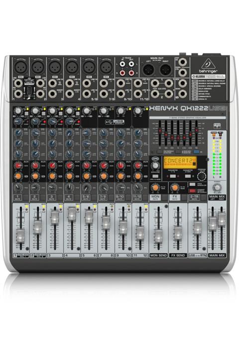 Behringer Qx1222usb 16 Kanal Efektli Mikser