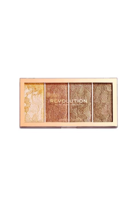 MAKEUP REVOLUTION Aydınlatıcı - Vintage Lace Highlighter Paleti
