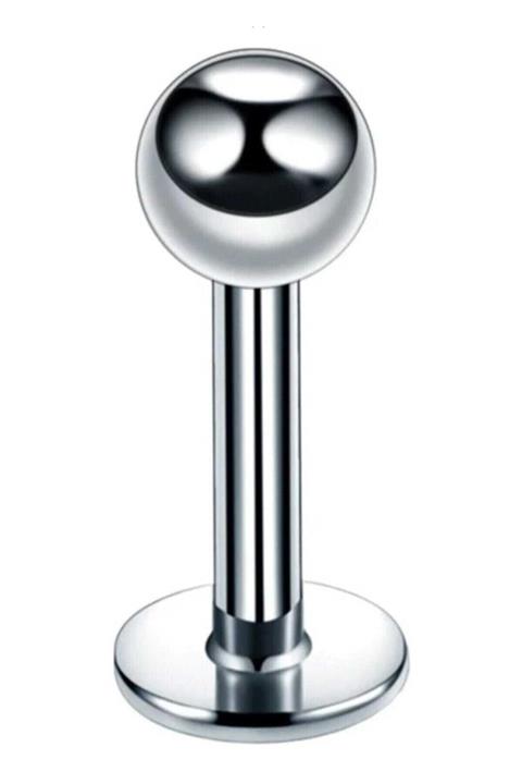 Takıparkxs Takıpark 316l Cerrahi Çelik 10mm Top Uçlu Labret Piercing