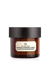 THE BODY SHOP Chinese Ginseng & Rice - Aydınlatıcı Ve Arındırıcı Maske 75ml