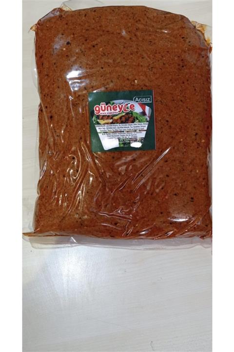 GÜNEYCE Çiğköfte 3 Kg (ACISIZ) Etsiz Çiğköfte (VAKUMLU AMBALAJ)