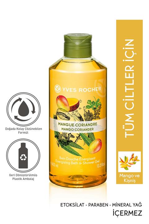 Yves Rocher Duş Jeli - Mango Kişniş - 400ml