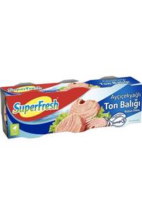 SuperFresh Ton Balığı Ayçiçek Yağlı 3x75 gr