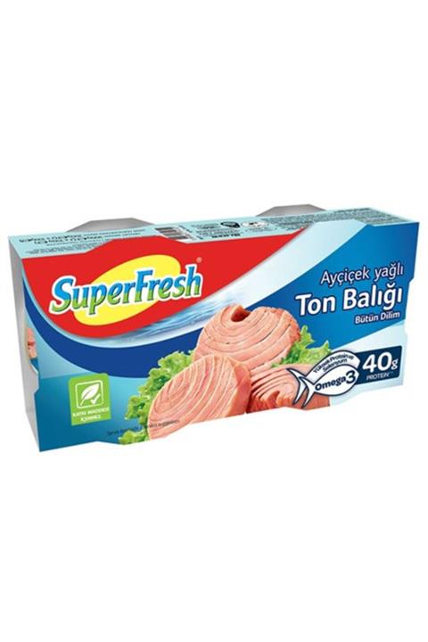 SuperFresh Ayçiçek Yağlı Ton Balığı 2x150gr