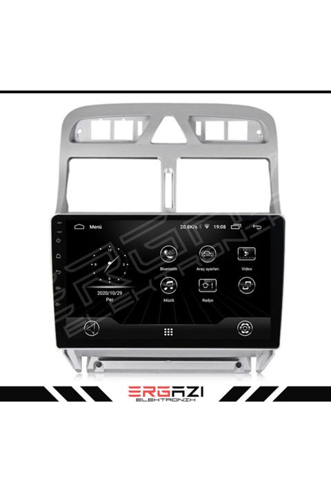 NAVİCOM Peugeot 307 Android 10,0 Multimedya Navigasyon Oem Double Teyp Hd Kamera Hediye