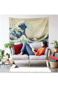 PASAJ HOME The Great Wave Off Kanagawa Duvar Örtüsü