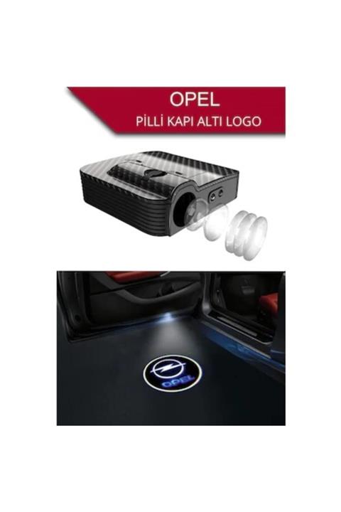 VEGALEDMARKET Opel Kapı Altı Logo Lamba Pilli Sensörlü Kolay Montaj