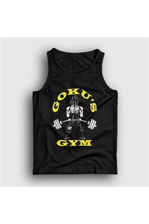 Presmono Unisex Siyah Gym Goku Anime Dragon Ball Atlet 235928tt