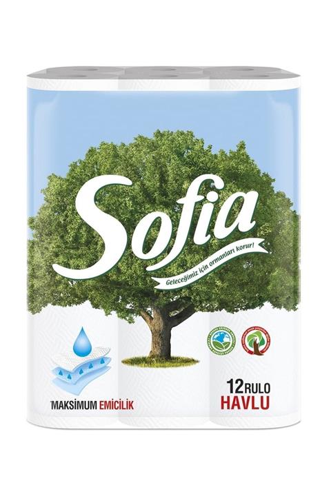 Sofia 500847 Mutfak Havlusu 12'li