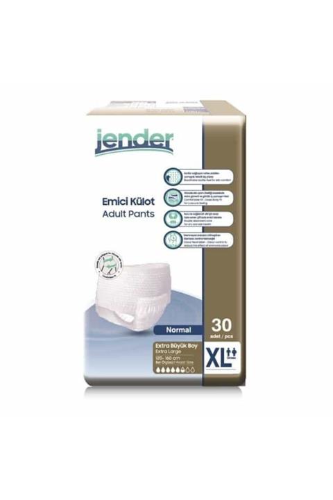 JENDER Ekstra Büyük Boy Xlarge 60 Adet 5,5 Damla Emici Külot