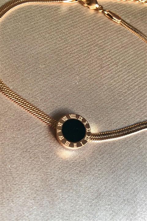 SeyCey.co Özel Tasarım Çelik Rose Kadın Halhal