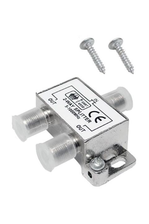 Alfais 4818 2 Li Uydu Splitter Kablo Tv Rg6 Anten Çoklayıcı Dağıtıcı