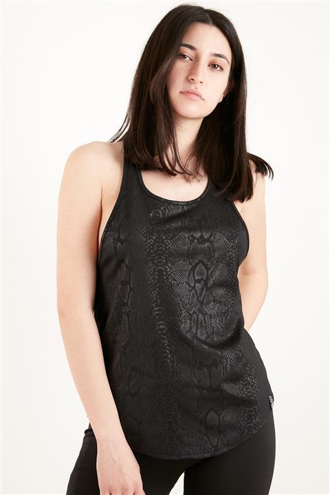 Q Active Yılan Desenli Sırt Detaylı Atlet