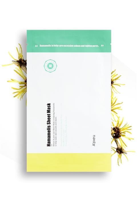 Missha Yağlanma ve Gözenek Karşıtı Kağıt Maske APIEU Hamamelis Sheet Mask