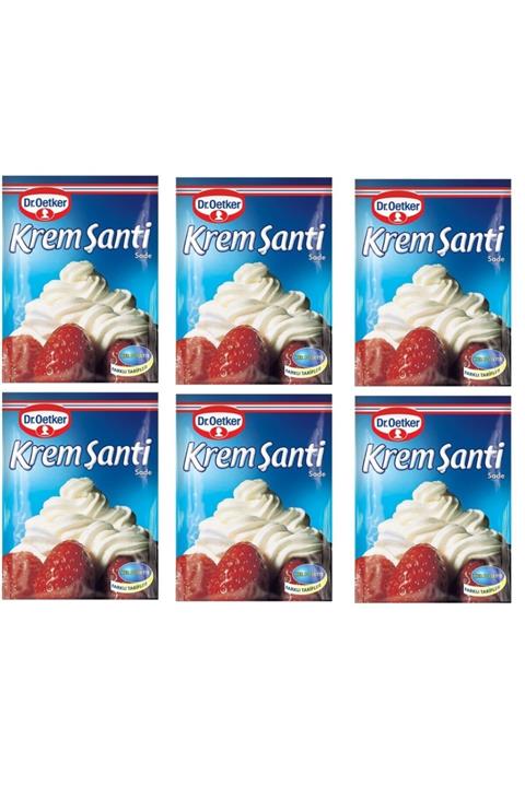 Dr. Oetker Dr.oetker Krem Şanti Orman Meyveli 75 Gr X 6 Adet