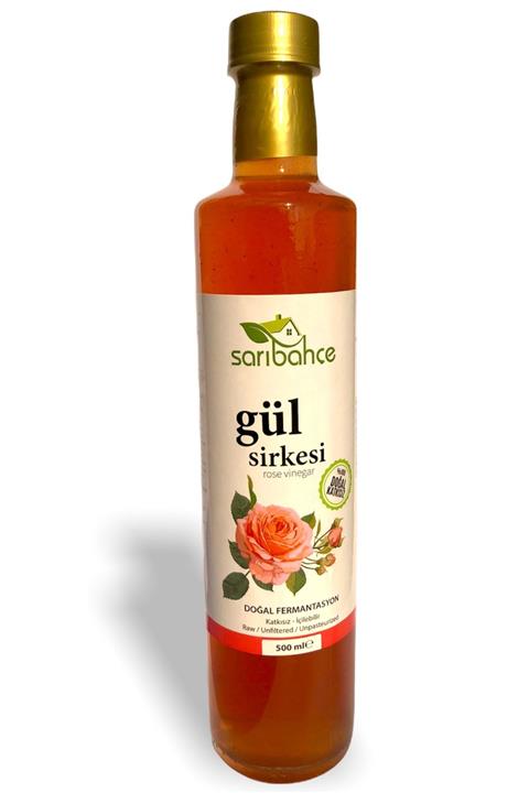 Sarıbahçe Gül Sirkesi 500 Ml Doğal Fermente