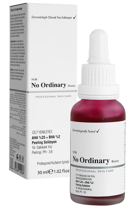 No Ordinary Aha 25%  Bha 2% Cilt Yenileyici Peeling Maske Serum 30 ml